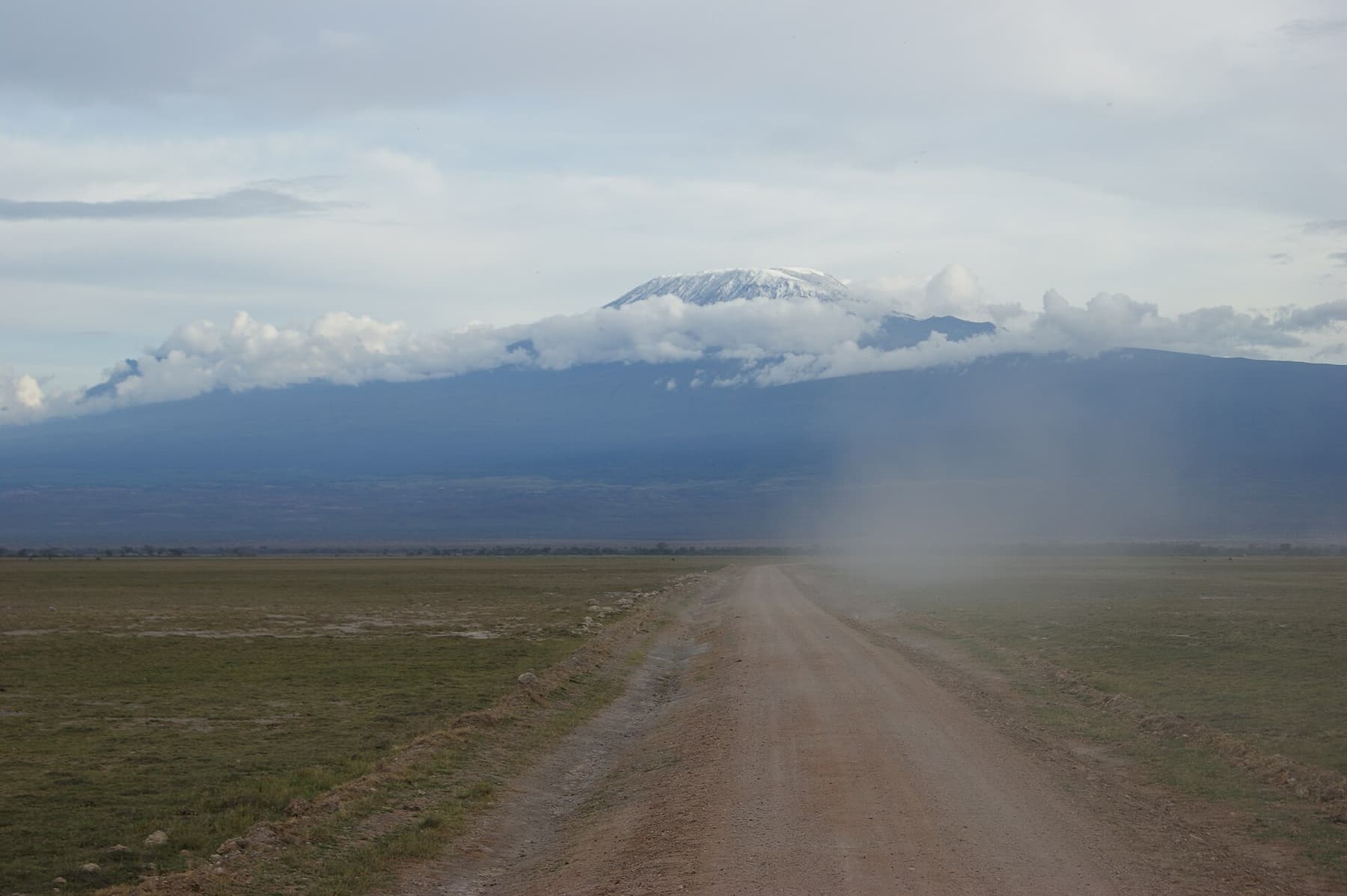 Mount Kilimanjaro rising above the Amboseli plains
